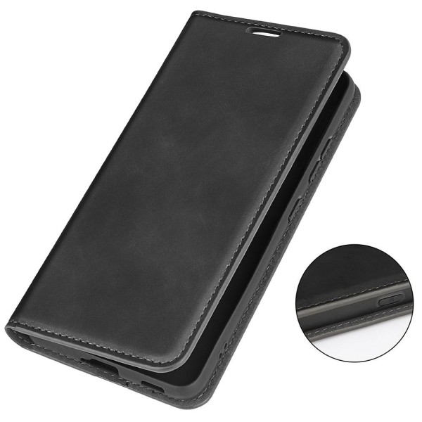 TCL 30E/TCL 30 SE/TCL 306/TCL 305 lompakkokotelolle - musta Black