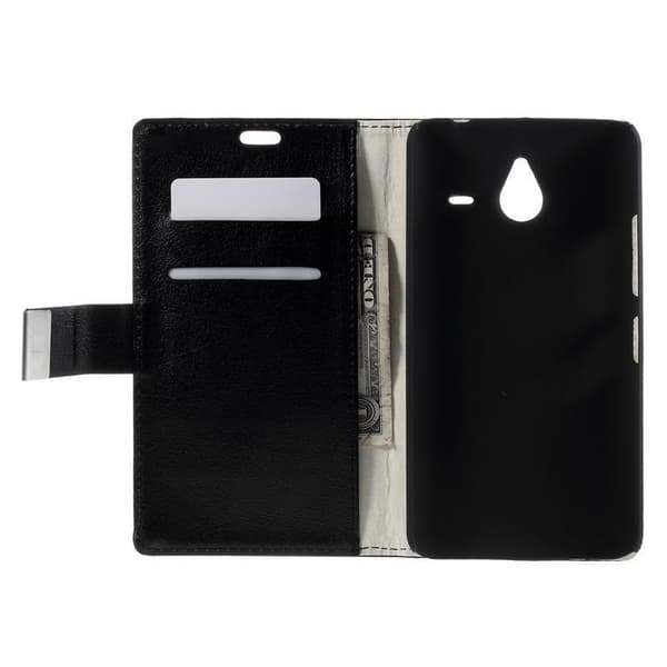 Microsoft Lumia 640 XL Lompakkokotelo Black