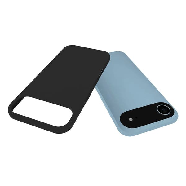 Til iPhone Air Case TPU Cover Bagside - Sort Black