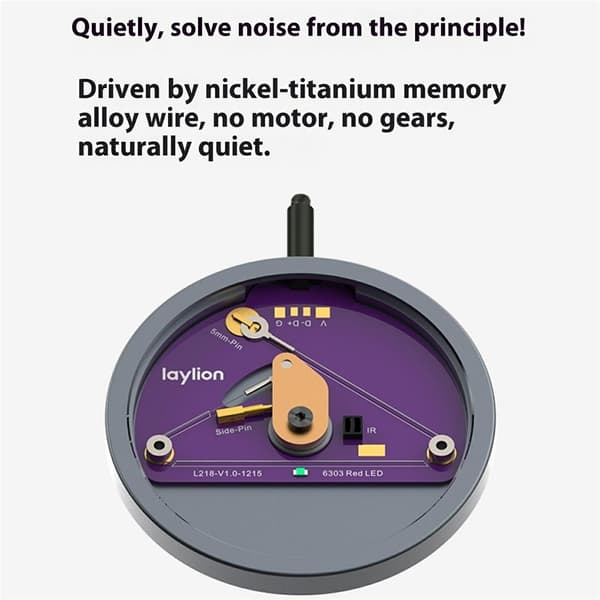 LAYLION Jiggler Virtual Mouse Mover Automatisk Mekanisk til Computeropvågning Black