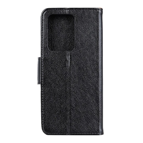 Samsung Galaxy Note 20 Ultra Lommebok - cover Strukturert Split Black