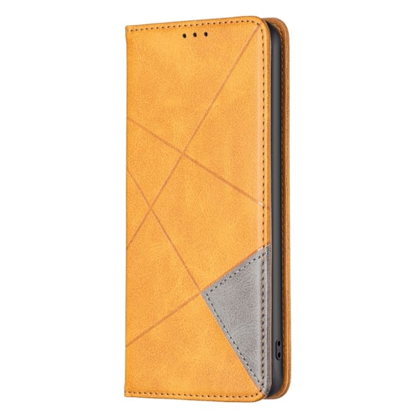 BINFEN COLOR För Samsung Galaxy A56 Stötsäkert Plånboksfodral – Brun Brun
