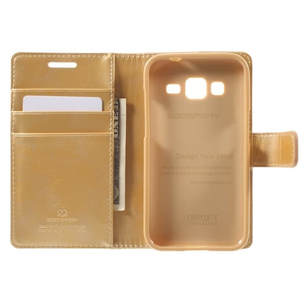 MERCURY GOOSPERY Blue Moon Samsung Galaxy Core Prime - Guld Guld
