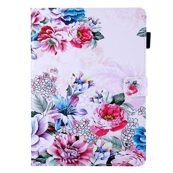 Tablettveske med klaffstativ for iPad 10.9 (2022) - Peony Red