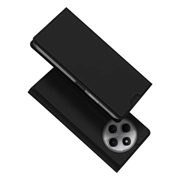 DUX DUCIS Skin Pro -sarjan kotelo korttipaikalla Xiaomi Redmi 14C - Musta Black