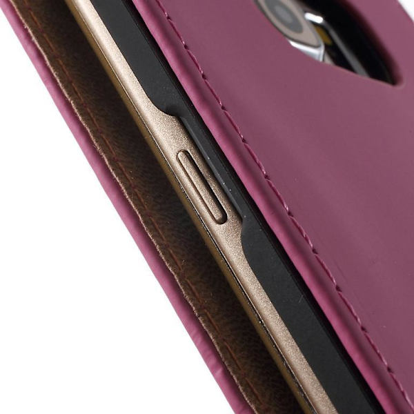 Samsung Galaxy S6 Edge Flipp fodral ROSE