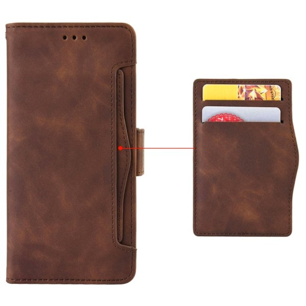 Wallet Stand Telefontaske til Google Pixel 9A Brown