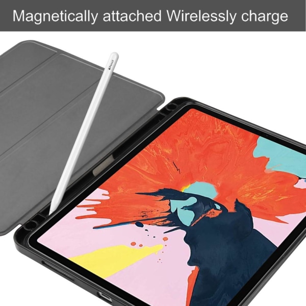 Apple iPad Air (2020) (2022) Trifoldet stativ-tabletetui - sort Black