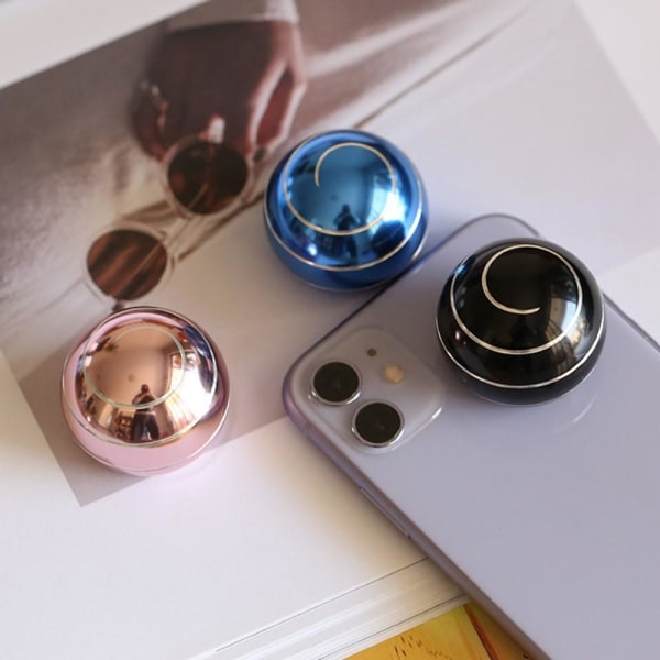 Fidget Spinner Gyro Fidget Avslappning Sfär Roterande Boll 45mm Svart
