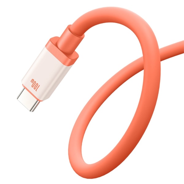 BASEUS Snabbladdning datakabel USB-A USB-C 100W kabel 1m Svart