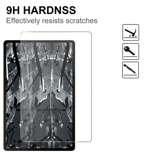 Samsung Galaxy Tab S10 FE+ Karkaistu Lasi Näytönsuoja Transparent