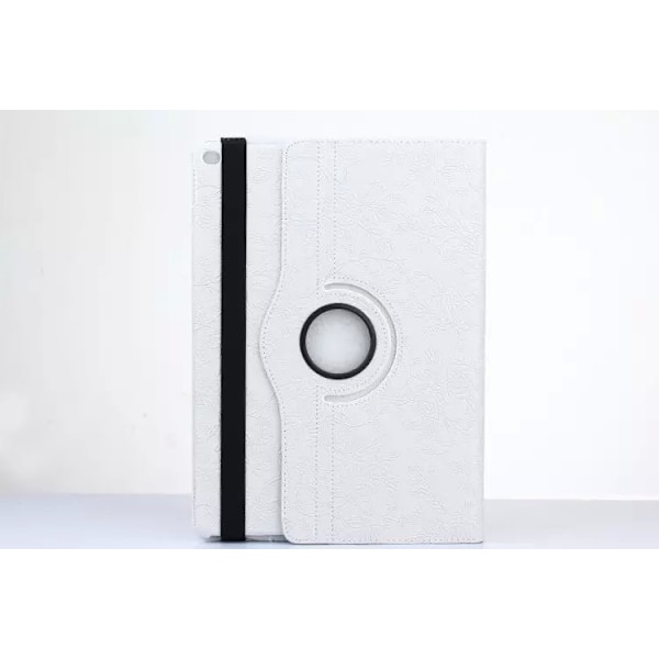 Deksel iPad Mini 1/2/3 360 Rotasjon Blomster White