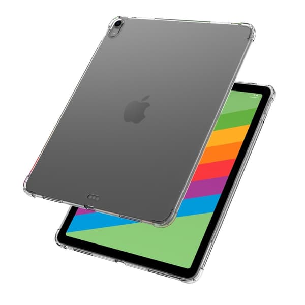 Til iPad Air 11 (2024) Tablet Etui Fire Drop Beskyttelse TPU Bagside Cover Transparent