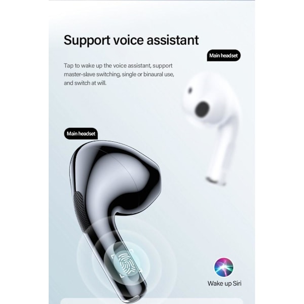 LENOVO LP40 LivePods Bluetooth-hodesett TWS Hodetelefoner White