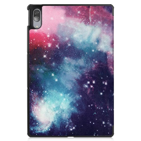 Tri - fold Stand Kansi - Lenovo Tab P11 Pro TB - J706F - Starry Sky Multicolor