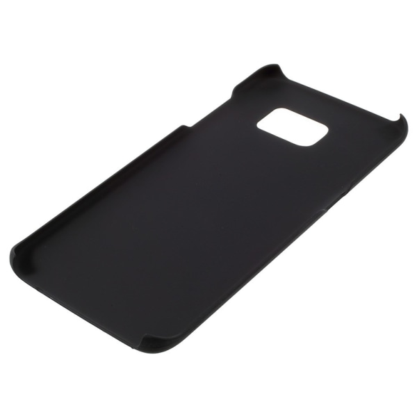Samsung Galaxy S7 Edge Cover kovaa muovia - musta Black