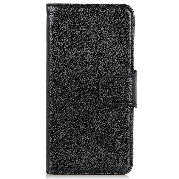 Till Sony Xperia 1 VII Plånboksfodral Textured Split - Svart Svart