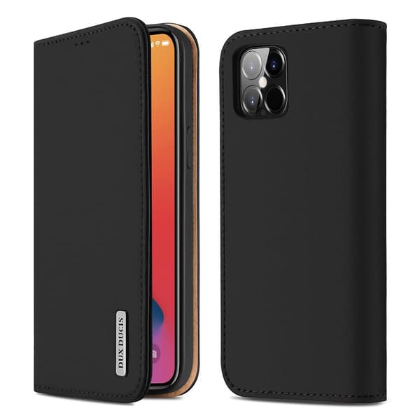 DUX DUCIS Wish Series Suojakuori - iPhone 12 Pro Max - Musta Black