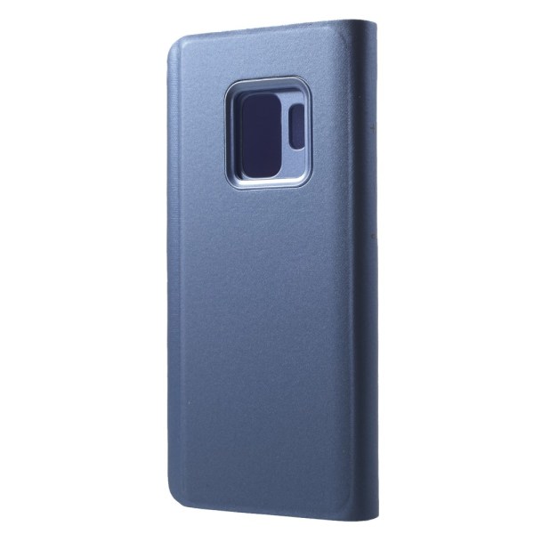 Samsung Galaxy S9 Plated Mirror Smart View Case - Purple Purple