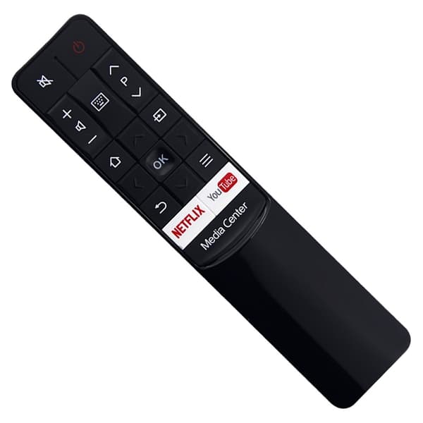 Fjernkontroll erstatning for RC602 JM12 for TCL TV Black