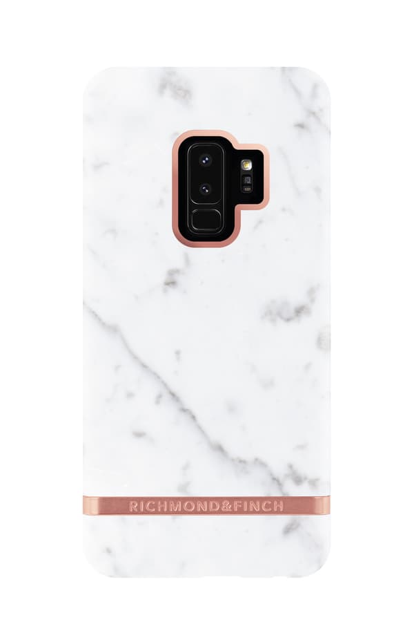 Richmond & Finch Cover til Samsung Galaxy S9 Plus - Hvid Marmor White
