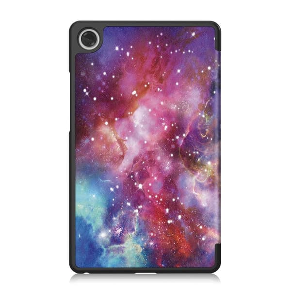 Tri-fold Veske til Lenovo Tab One - Galaxy Multicolor