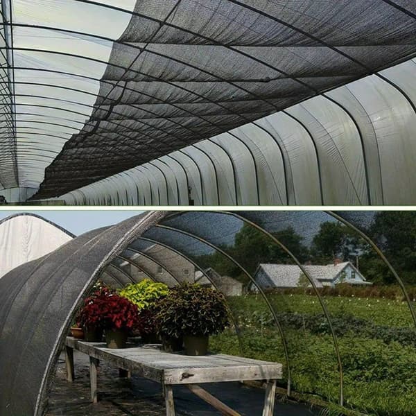 3 x 10 m myggnät insektsbarriär grönsakstält växtskydd Vit