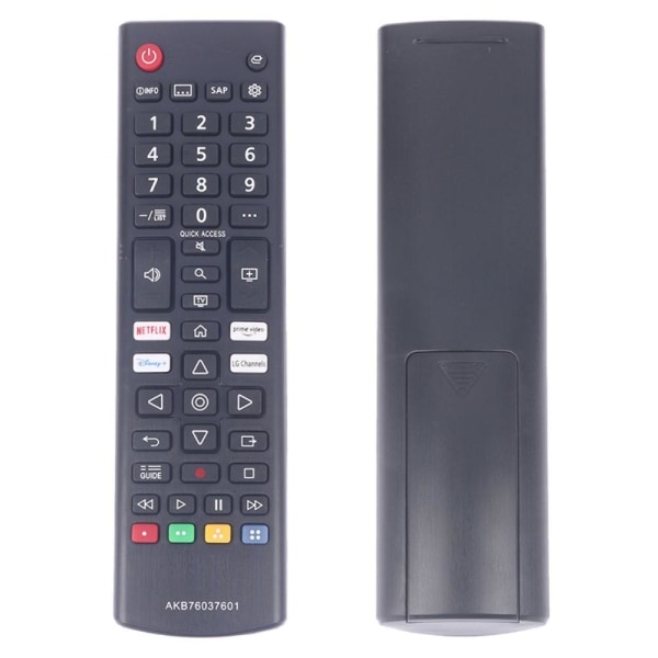 AKB76037601 TV Remote Control Replacement for LG TV Black