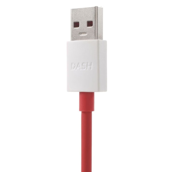 1m Dash Charge USB Type-C Data Sync -latauskaapeli OnePlus 5 3: lle Red