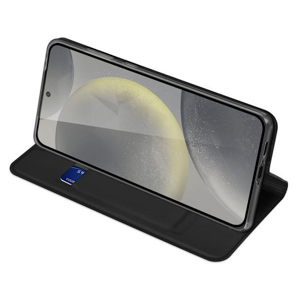 DUX DUCIS -sarjan kotelo korttipaikalla Samsung Galaxy S24 FE Black