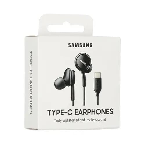 Samsung Stereo Headset EO-IC100 In-Ear høretelefoner Headset USB-C Sort Black