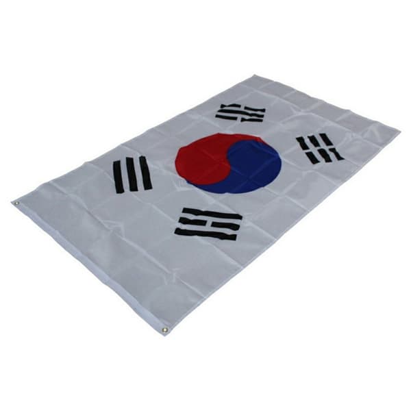 Sør-Korea Flagg 90x150 cm banner utendørs innendørs festdekorasjon Red