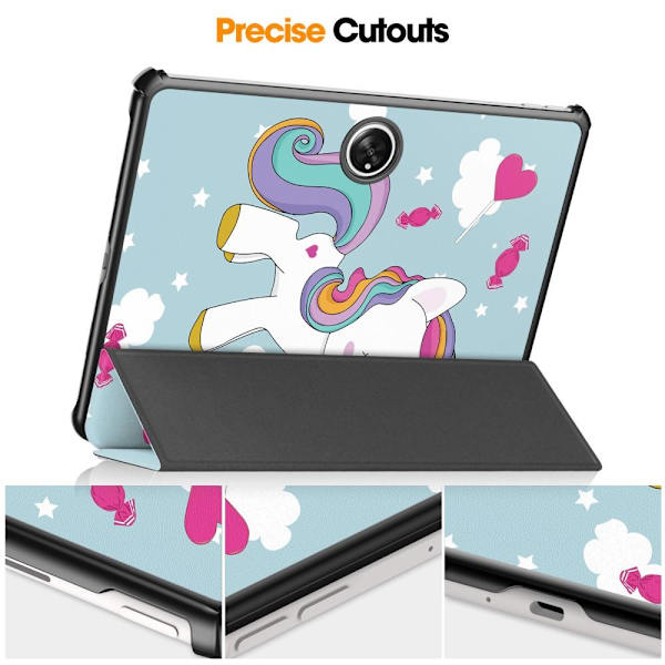 Slim Fit Dekseldeksel Til OnePlus Pad - Hest Multicolor