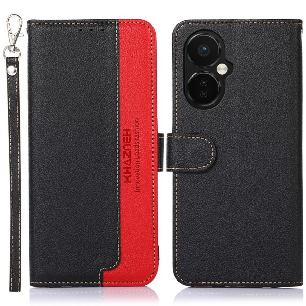 OnePlus Nord CE3 5G KHAZNEH puhelimen kansi - musta/punainen Black