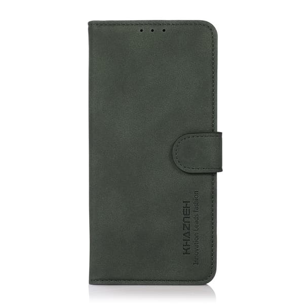 KHAZNEH Puhelimen lompakkokotelo jalustalla iPhone 18 Pro Max / 17 Pro Max puhelimille Green