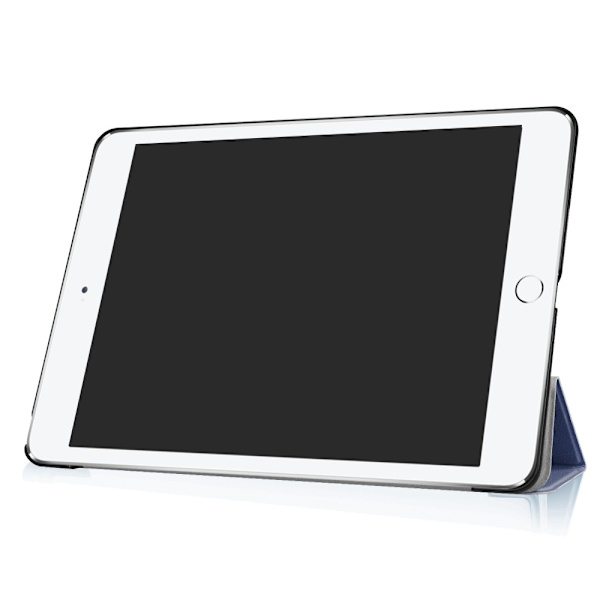 Til iPad 9.7 (2018)/9.7 (2017) Trifoldet etui - Mørkeblå Dark blue