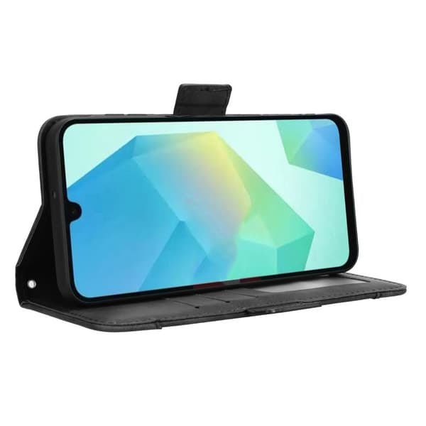 Pengesekk Stativ Telefonveske for Samsung Galaxy A16 Black