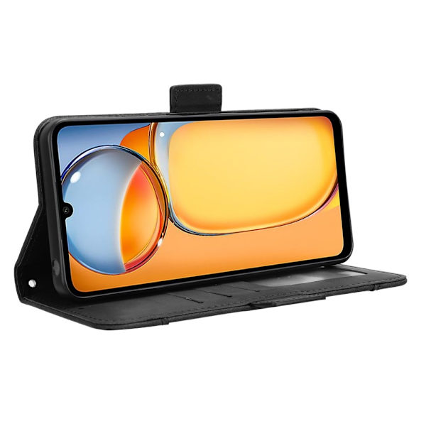 Lommebokveske Deksel for Xiaomi Redmi 13C Black