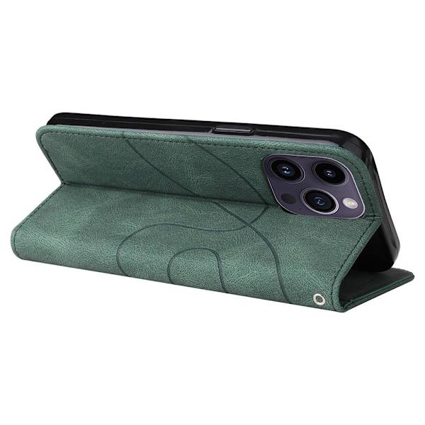 KT Lommebok-deksel til iPhone 15 Pro Max - Grønn Green