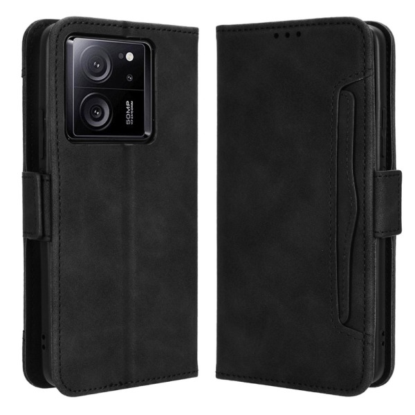 Xiaomi 13T / 13T Pro Multiple Card Slots Pung etui Beskyttende Black