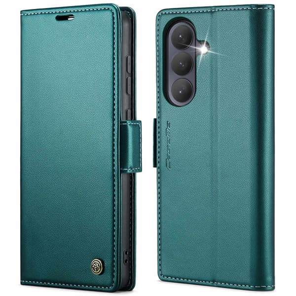 Till Samsung Galaxy A57 5G CASEME telefonfodral Grön