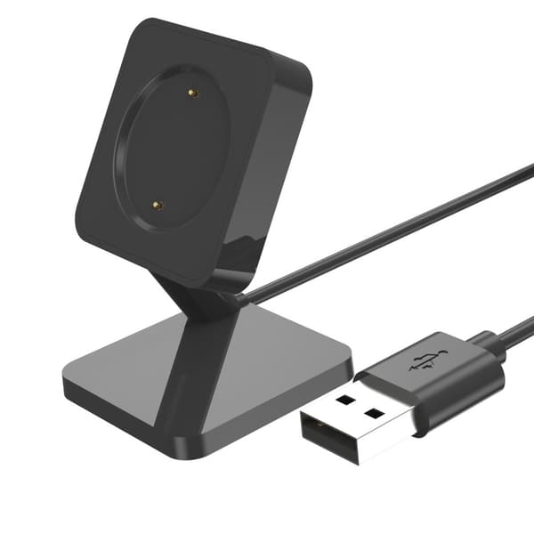 Opladerstativ til Huami Amazfit T - rex Ultra opladningsdock Black