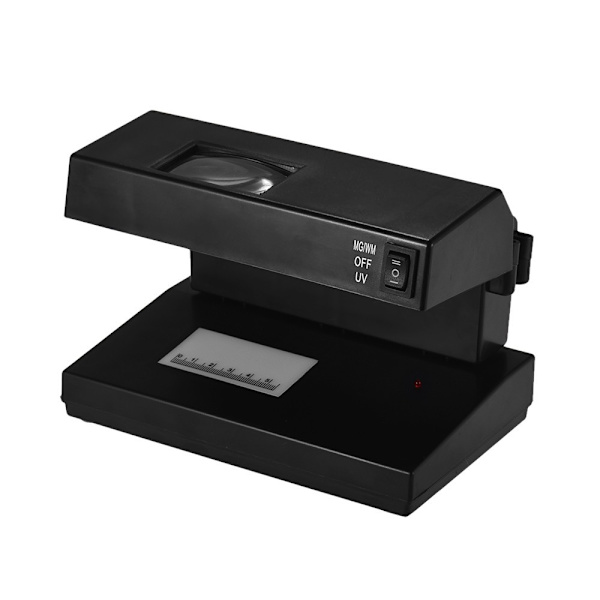 UV- ja vesileimatunnistin väärennetyille seteleille Black