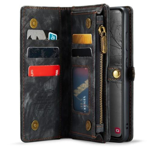 Samsung Galaxy S23+ (Plus) Caseme Retro plånboksfodral - Svart Svart