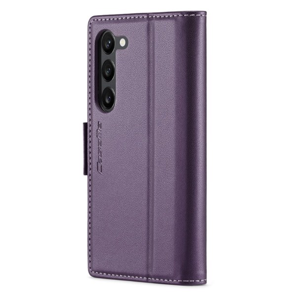 CASEME Retro Lompakkokotelo Samsung Galaxy S24 Purple