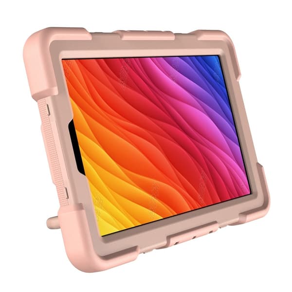 Till Samsung Galaxy Tab A11 Heavy Duty Armor skal Pink multifärg