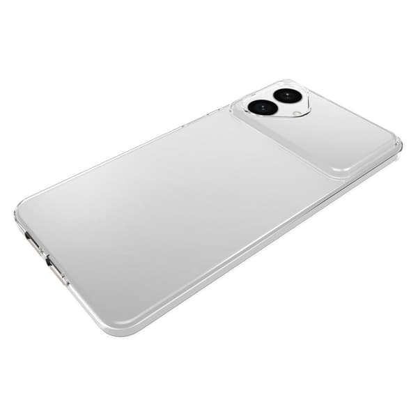 Til Samsung Galaxy S26 Edge Case TPU Cover Bagside Transparent