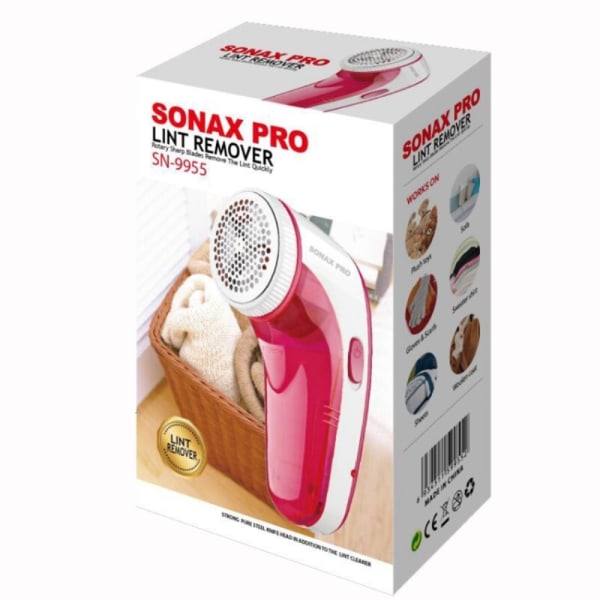 SONAX PRO fnugfjerner Electric Picker Trimmer Shaver Pink