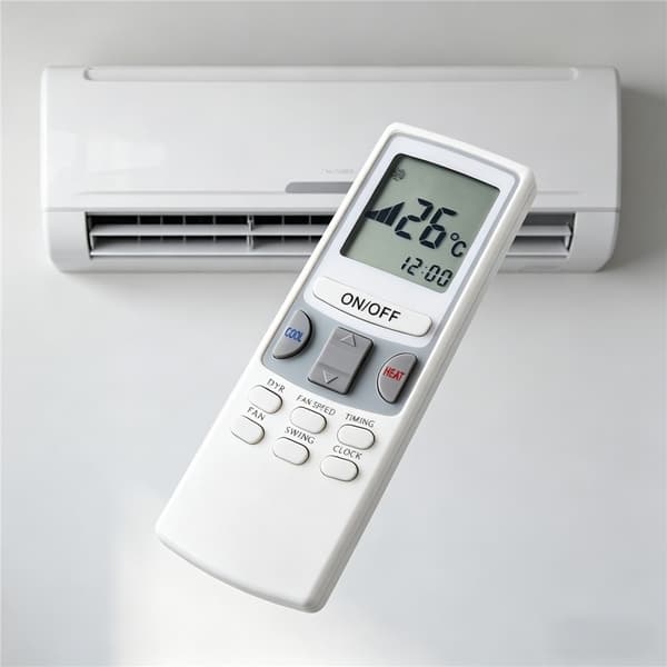 Chunlan-ilmastointilaitteen kaukosäädin KTCL002 White