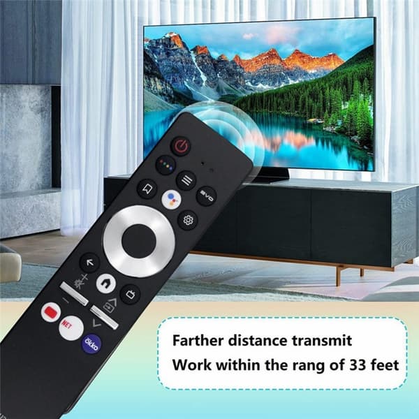 Fjärrkontroll Ersättning HTR-U29R För Haier TV Röststyrd Svart